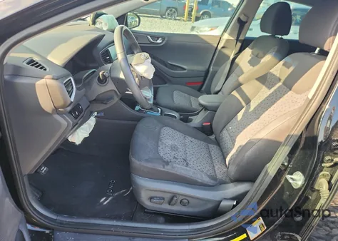 2017 Hyundai Ioniq Sel from USA, damaged, VIN KMHC75LC1HU048084